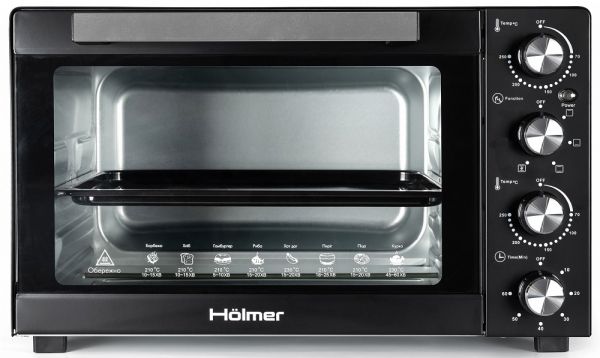 �������������� Holmer HEO-083B, Black, 1800W, 38 �, 3 ������, ���������� ����������� �����������, ������, 70-250��, ��������� � ������������ ���������, ������� �����, �����, �������� ��������� ��������� ������ - �������� 1