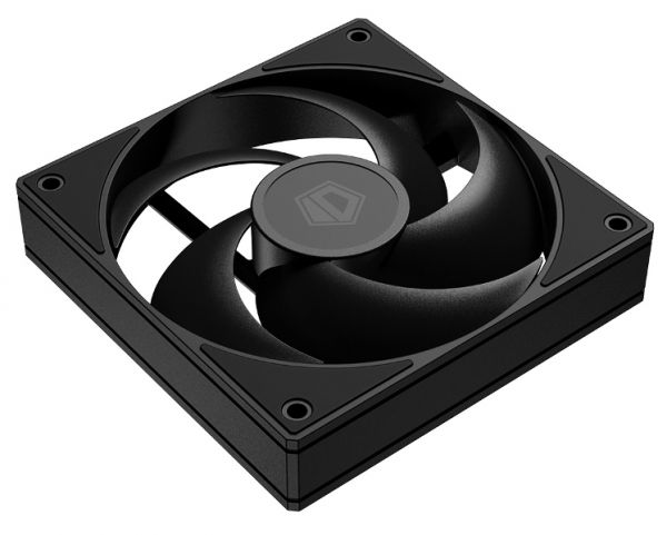 ���������� 120 ��, ID-Cooling AS-120-K, 120x120x25 ��, 300-2000 ��/���, <27.2 ��, 4-pin (PWM), 58CFM, �������������� ��������� - �������� 4