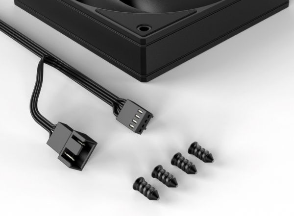 ���������� 120 ��, ID-Cooling AS-120-K, 120x120x25 ��, 300-2000 ��/���, <27.2 ��, 4-pin (PWM), 58CFM, �������������� ��������� - �������� 5