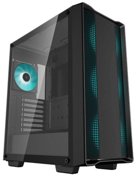 ������ Deepcool CC560 V2, Black, ��� ��, Mid Tower, ATX / Micro ATX / Mini ITX, ����. CPU - 165 �� / GPU - 370 ��, 1xUSB 3.0 / 1xUSB 2.0, 4x120 �� LED, ������� ������ �� ����������� ������ (R-CC560-BKGAA4-G-2) - �������� 1