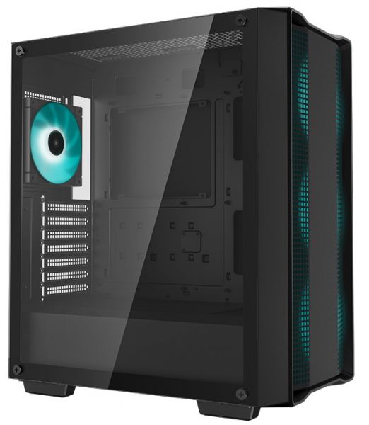 ������ Deepcool CC560 V2, Black, ��� ��, Mid Tower, ATX / Micro ATX / Mini ITX, ����. CPU - 165 �� / GPU - 370 ��, 1xUSB 3.0 / 1xUSB 2.0, 4x120 �� LED, ������� ������ �� ����������� ������ (R-CC560-BKGAA4-G-2) - �������� 2