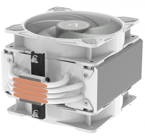 ����� ��� ���������� Arctic Freezer 36 A-RGB, White, ��������/����, 2x120 �� ARGB, ��� Intel 1700, AMD AM5/AM4, ������ 159 �� (ACFRE00125A) - �������� 7