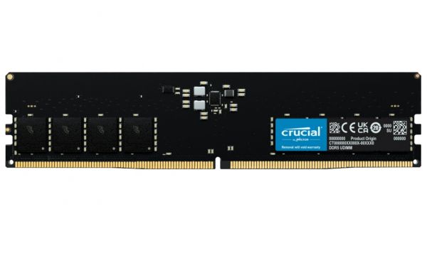  8Gb DDR5, 5600 MHz, Crucial, CL46, 1.1V (CT8G56C46U5) -  1