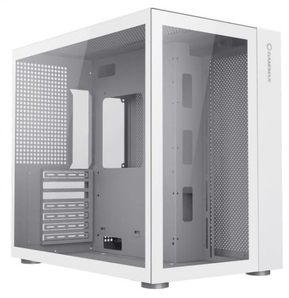 ������ GameMax Infinity White, ��� ��, Midi-Tower, ATX / Micro ATX / Mini ITX, 1�USB 3.0, 2�USB 2.0, 399x273x420 ��, 7.5�� - �������� 1