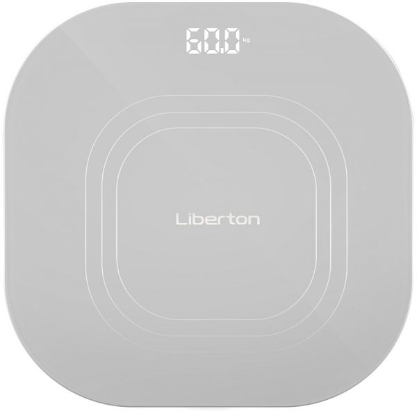 ���� ������� Liberton LBS-0814 SMART, Grey, LCD-�������, ������������� �� Bluetooth, ����������� ���� 180��, �������� ���������� 50�, ������� �������� ���������� ����, ��������� ������, ��������� ��������������, �������� 3*AAA (� ��������) - �������� 1