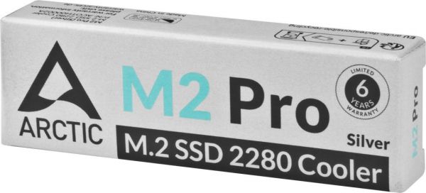������� ��� M.2 Arctic M2 Pro, Silver, ��� ������� 2280 (ACOTH00002A) - �������� 3