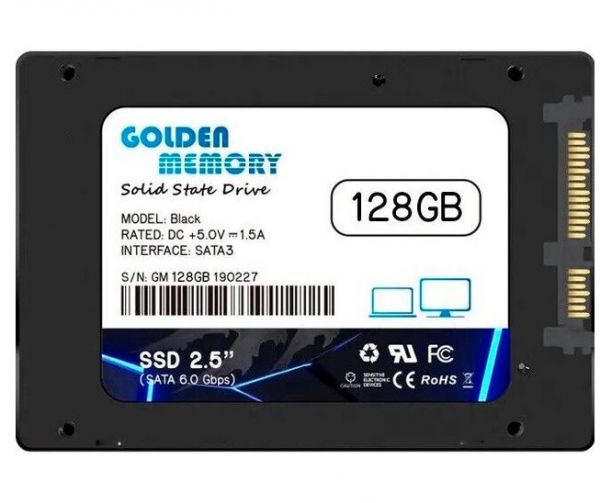 SSD ���������� Golden Memory 128Gb SATA3 2.5" 3D TLC (GMSSD128GB) - �������� 1