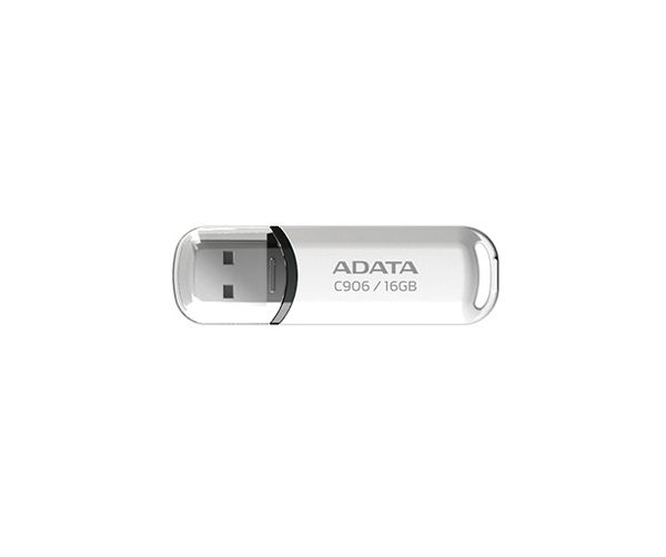 USB Flash Drive 16Gb A-DATA C906 White / AC906-16G-RWH -  1