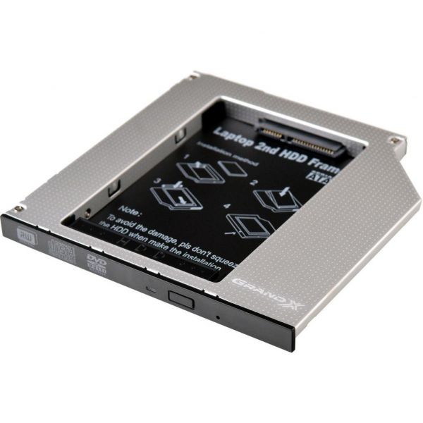 ������ ��� �������� ��� 2.5" SSD/Sata ���� (������ �������) 9,5mm (HDC-24�) Grand-X - �������� 1