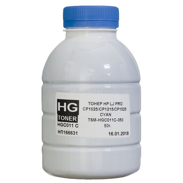 ����� HP CLJ CP1025, M175/275, Canon LBP-7010C/7018C, Cyan, 50 �, HG (TSM-HGC011C-050) - �������� 1