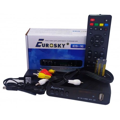 TV-   Eurosky ES-16 EVR DVB-T2 -  1