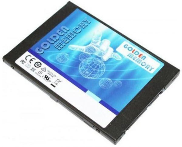   120Gb, Golden Memory, SATA3, 2.5", MLC, 500/350 MB/s (GMSSD120GB) -  1