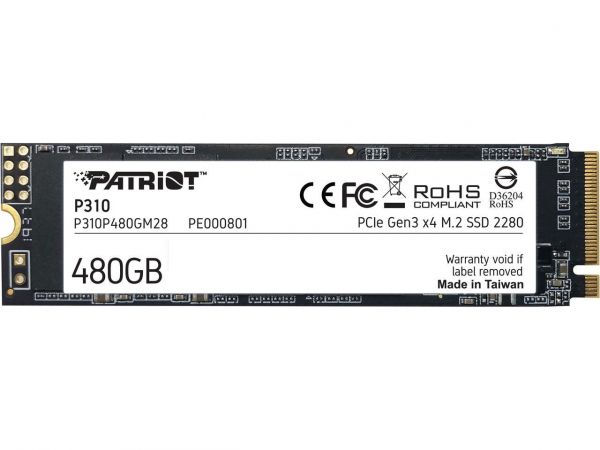 ����������� SSD M.2 2280 480GB Patriot (P310P480GM28) - �������� 1