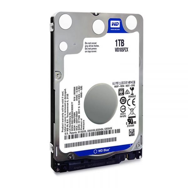 �������� ���� 2.5" 1Tb Western Digital Blue, SATA3, 128Mb, 5400 rpm (WD10SPZX) - �������� 1