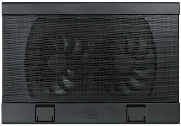 ϳ������� ��� �������� �� 17" DeepCool Wind Pal FS, Black, 2x14 �� ����������� (21.5/26.5 dB, 700/1200 rpm), ��������� ����, 2xUSB Hub, 382�262�24 ��, 793 � - �������� 2