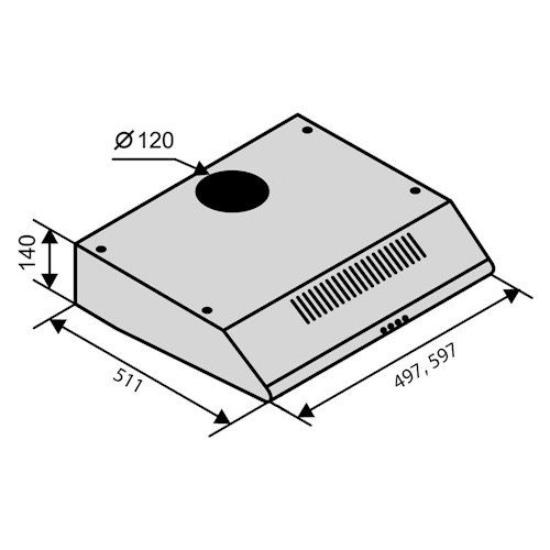 ������� Ventolux PARMA 60 BK - �������� 2
