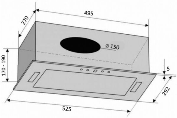������� VENTOLUX PUNTO 52 WH (700) PB PC - �������� 6