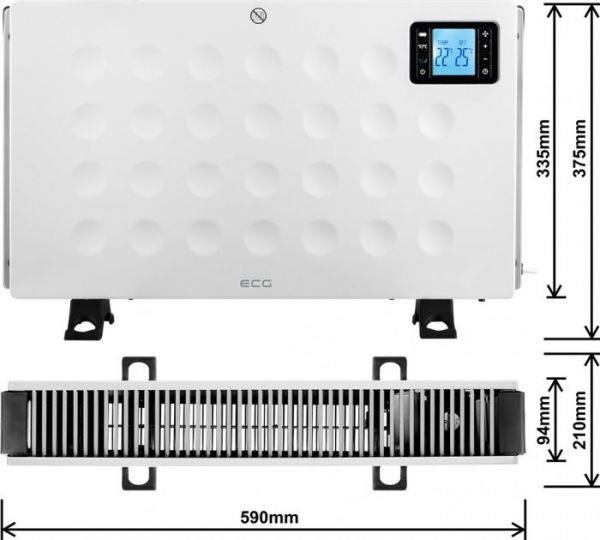 ��������� ECG TK 2080 DR White - �������� 5