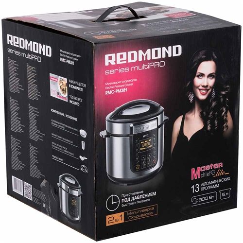  Redmond RMC-PM381 Black/Silver -  7