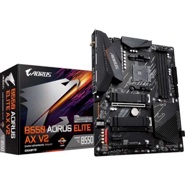 ����������� ����� Gigabyte B550 AORUS Elite AX V2 (s-AM4, AMD B550) - �������� 1