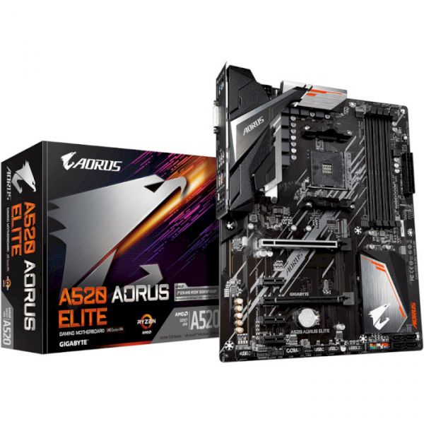 ����������� ����� Gigabyte A520 AORUS Elite (s-AM4, A520) - �������� 1