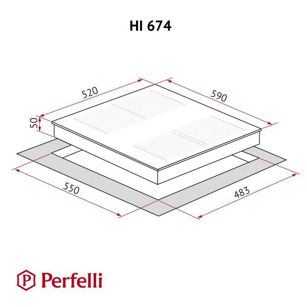 ���������� �������� �������� PERFELLI HI 674 GR - �������� 7