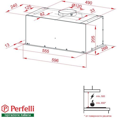 ������� Perfelli BIET 6512 A 1000 W LED - �������� 8