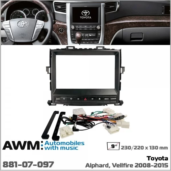 ����� ��������� AWM 881-07-097 Toyota Alphard, Vellfire - �������� 1