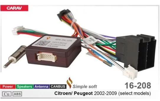    9", 10.1" Carav 16-208 Citroen, Peugeot -  1