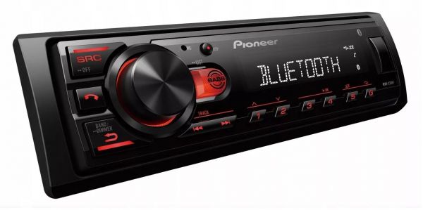 ������������� Pioneer MVH-230BT, Bluetooth, USB, AUX IN, 1 Din, 4x50 ��, AM, FM, BSM, ��������� ����������, �������, ����������� �������, ������ ��'���� - �������� 1