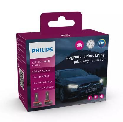����� ���������� PHILIPS H11 11362U2500CX Ultinon Access +80% 12V - �������� 1