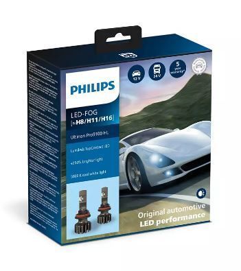 ����� ���������� PHILIPS H8/H11/H16 11366U91X2 LED Ultinon Pro9100 +350% 12/24V � ��� - �������� 1