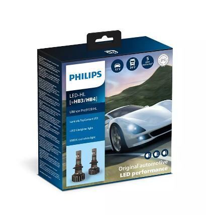 ����� ���������� PHILIPS HB3/HB4 11005U91X2 LED Ultinon Pro9100 +350% 12/24V - �������� 1