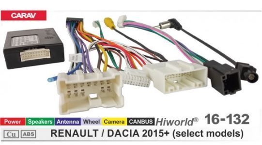 ���������� ��� �������� 9", 10.1" Carav 16-132 Renault, Dacia - �������� 1