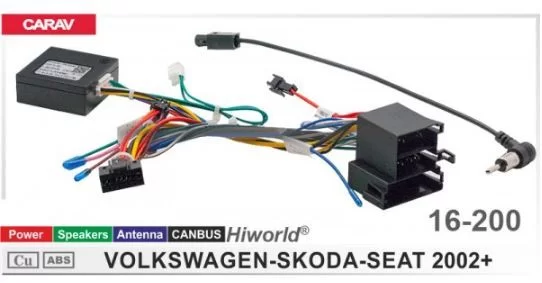 ���������� ��� �������� 9", 10.1" Carav 16-200 Volkswagen, Skoda - �������� 1