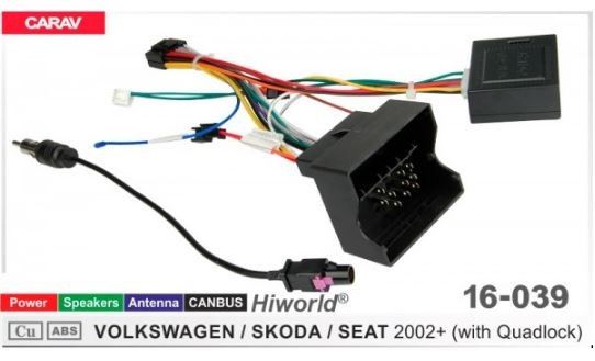 ���������� ��� �������� 7", 9", 10.1" Carav 16-039 Audi, Seat, Skoda, Volkswagen - �������� 1