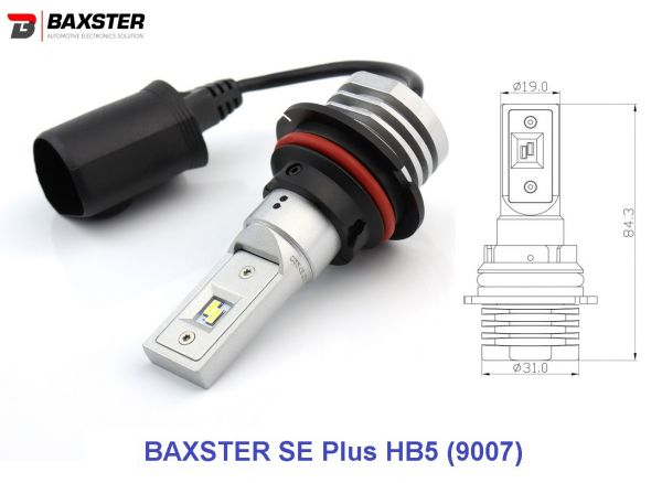 ���������� ����� Baxster SE Plus HB5 9007 6000K (2��) - �������� 1