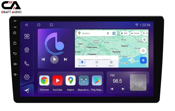  CraftAudio CraftAud QMS-946 Android13 QLED 4+64Gb 9" -  1