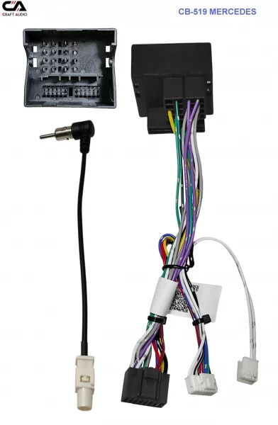 �������� ����� ��� �������� 16PIN CraftAudio CB-519# MERCEDES A 4-12/ B 5-11/ R 6-14/ ML 05-11/ GL 05-13/ Viano 10-15/ Vito 03-13 - �������� 1