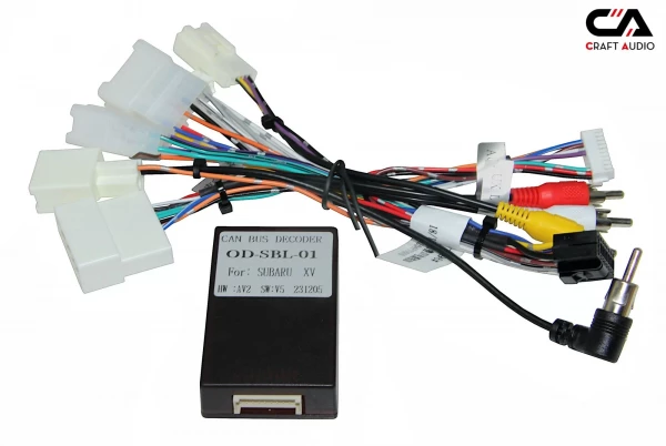     16PIN CraftAudio SUB CB-596# + OD-SBL.01 Subaru -  1