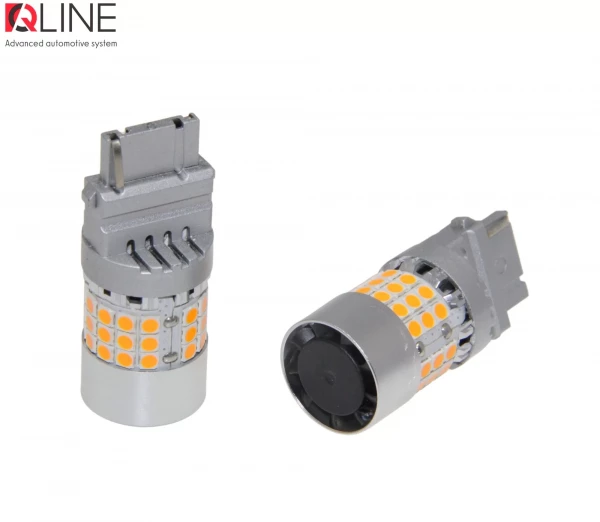�������� LED Qline 3156 (P27W) Amber CANBUS (2��) - �������� 1