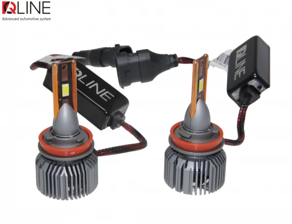����� ���������� QLine Ultra +200% 55W H11 6000K (2��.) 12V - �������� 1