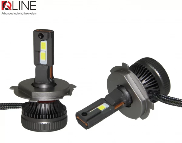 ����� ���������� QLine DualVision 65W H4 6000K (2��.) - �������� 1