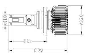 ���������� ����� Prime-X R Pro 9006 (5000K) (2 ��) - �������� 1