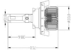 ���������� ����� Prime-X R Pro �13 (5000K) (2 ��) - �������� 1