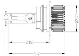 ���������� ����� Prime-X R Pro 9004 (5000K) (2 ��) - �������� 1