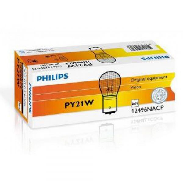 ����� ������������ PHILIPS 12496NACP PY21W 12V 21W BAU15s 10 �� - �������� 1