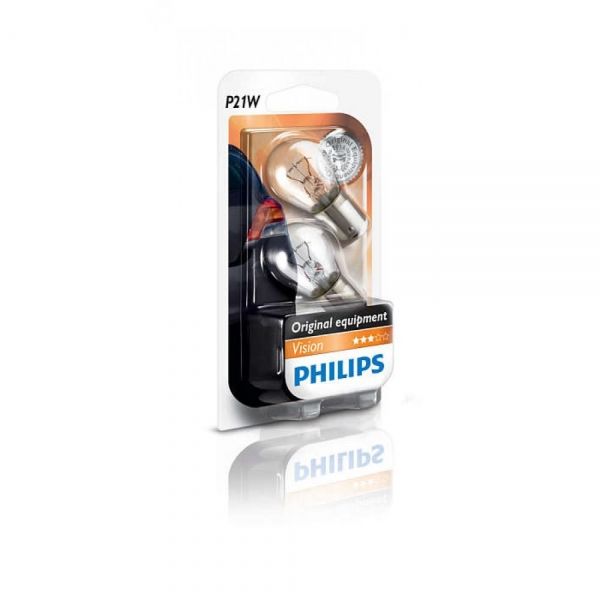   Philips P21W, 2/ 12498B2 -  1