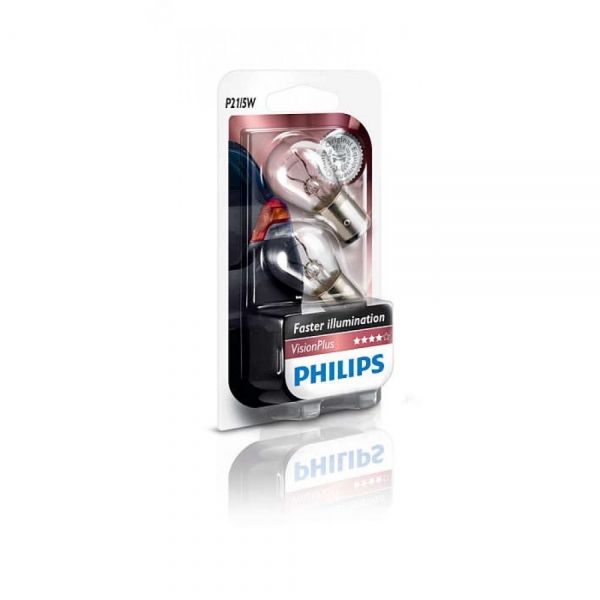   Philips P21/5W VisionPlus, 2/ 12499VPB2 -  1