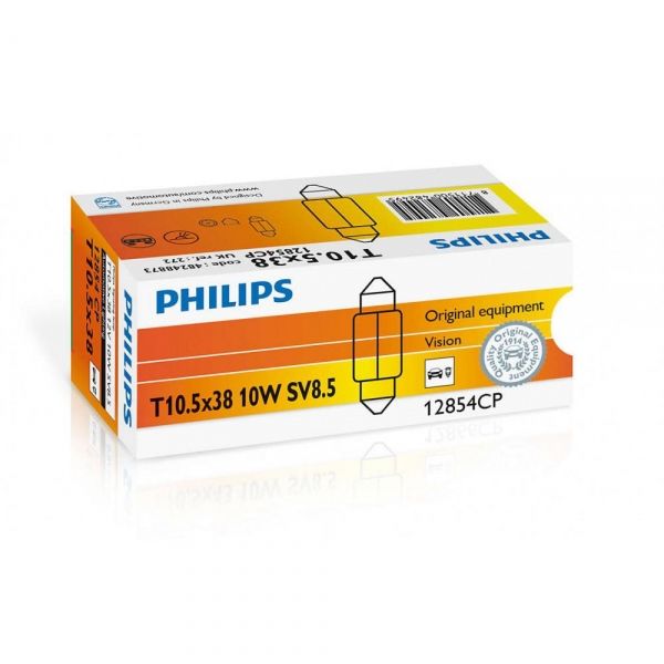 ����� ������������ Philips Festoon T10.5X38, 10��/������ 12854CP - �������� 1